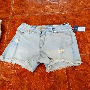 Universal Thread size 6 high Rise shorties vintage stretch Nwt